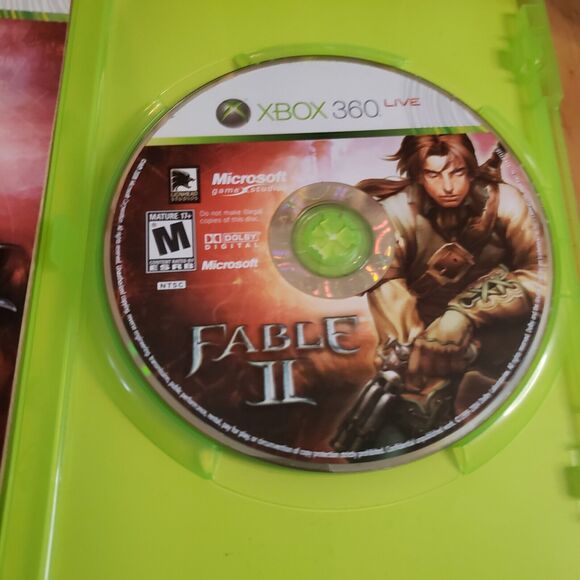Microsoft Fable 2 (Xbox 360, 2018) Video Game w/Bonus Disc AND Manual - Picture 3 of 6